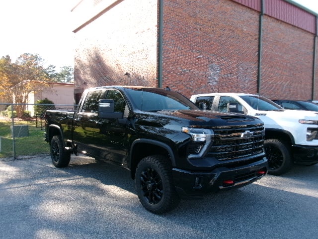2026 Chevrolet Silverado 2500 HD LTZ in Black — front three-quarter view
