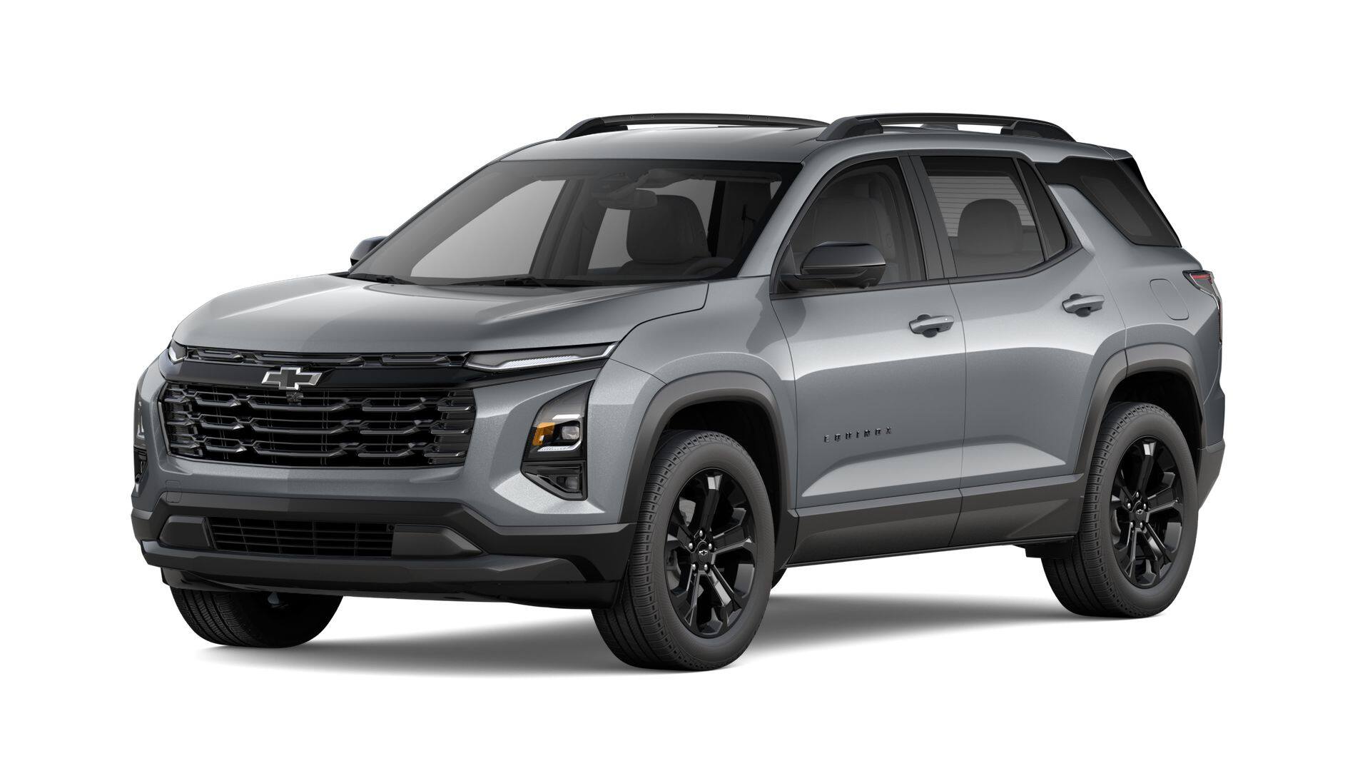 2027 Chevrolet Equinox LT in Sterling Gray Metallic — front three-quarter view